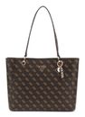 GUESS Noelle II Tote Bag Brown Logo