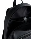 Ted Baker Lansen Recycled Leather Backpack Black Ted Baker Lansen Recycled Leather Backpack Black