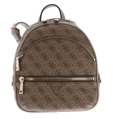 GUESS Manhatten II Backpack Latte Logo