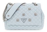 GUESS Everlee Convertible Xbody Flap Bag Misty Blue