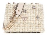 GUESS Everlee Mini Convertible Xbody Flap Bag Ivory GUESS Everlee Mini Convertible Xbody Flap Bag Ivory