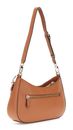 GUESS Noelle II Top Zip Shoulder Bag Light Cognac