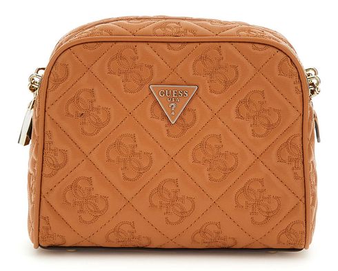 GUESS Adelasia Crossbody Camera Bag Caramel
