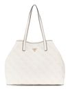 GUESS Adelasia Large 2 In 1 Tote Bag L Cream White GUESS Adelasia Large 2 In 1 Tote Bag L Cream White