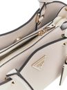 GUESS Meridian II Shoulder Satchel Bag Ivory GUESS Meridian II Shoulder Satchel Bag Ivory