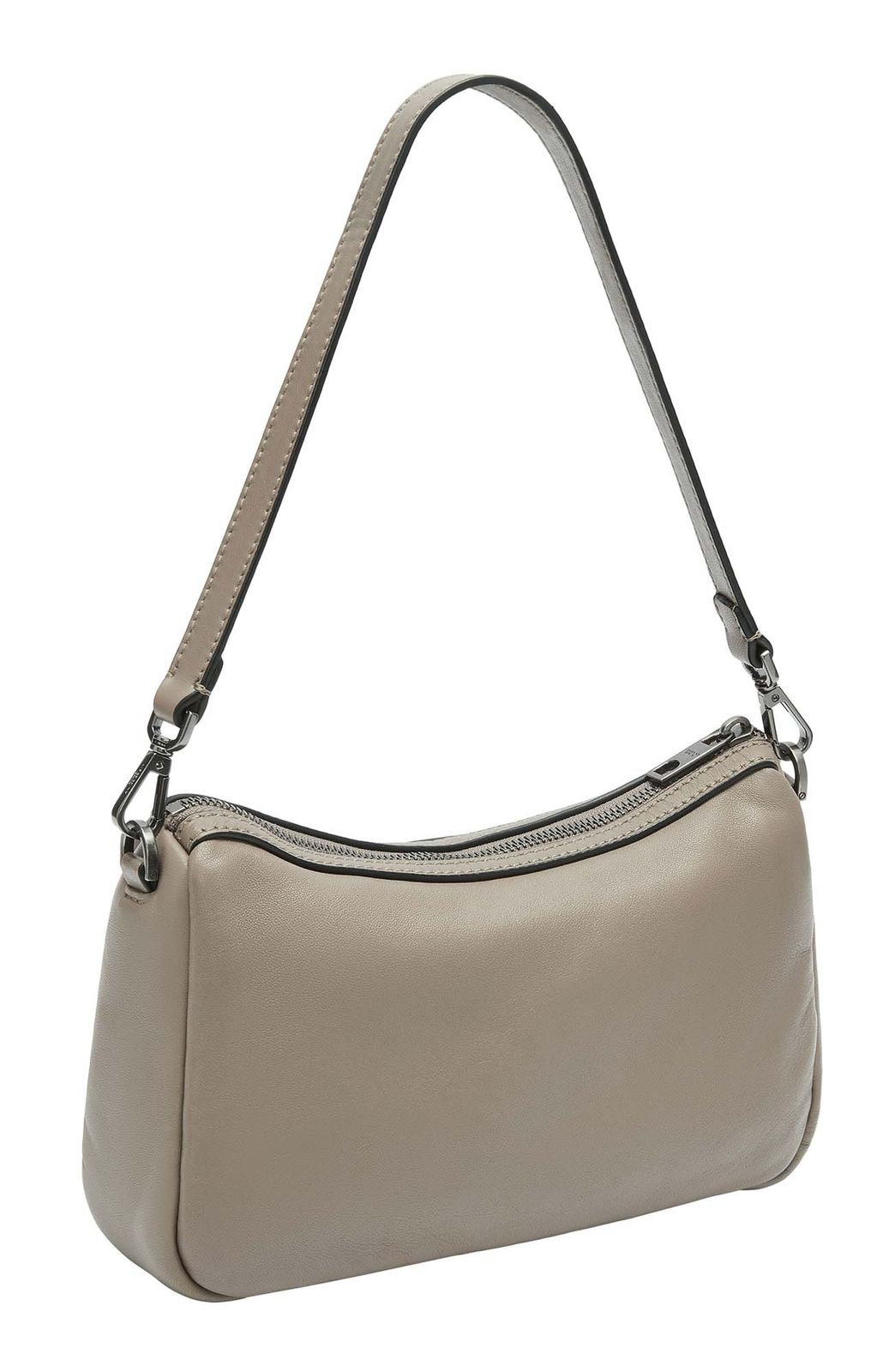 LIEBESKIND BERLIN Sheep Natural Maia Crossbody Bag S Neutral Gray LIEBESKIND BERLIN Sheep Natural Maia Crossbody Bag S Neutral Gray
