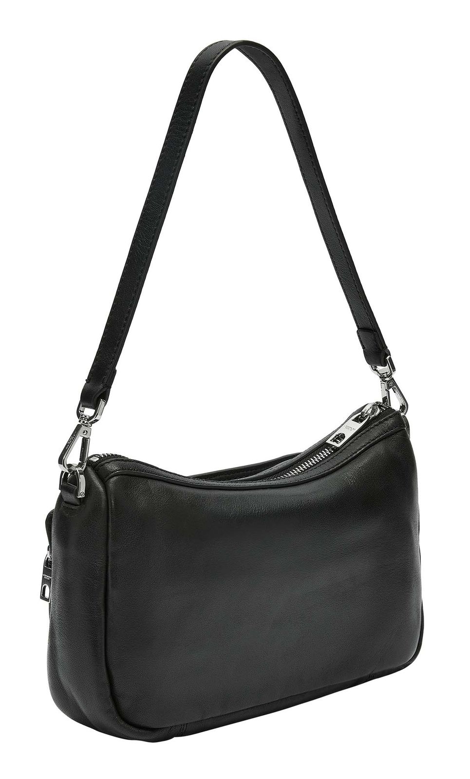 LIEBESKIND BERLIN Sheep Natural Maia Crossbody Bag S Black LIEBESKIND BERLIN Sheep Natural Maia Crossbody Bag S Black