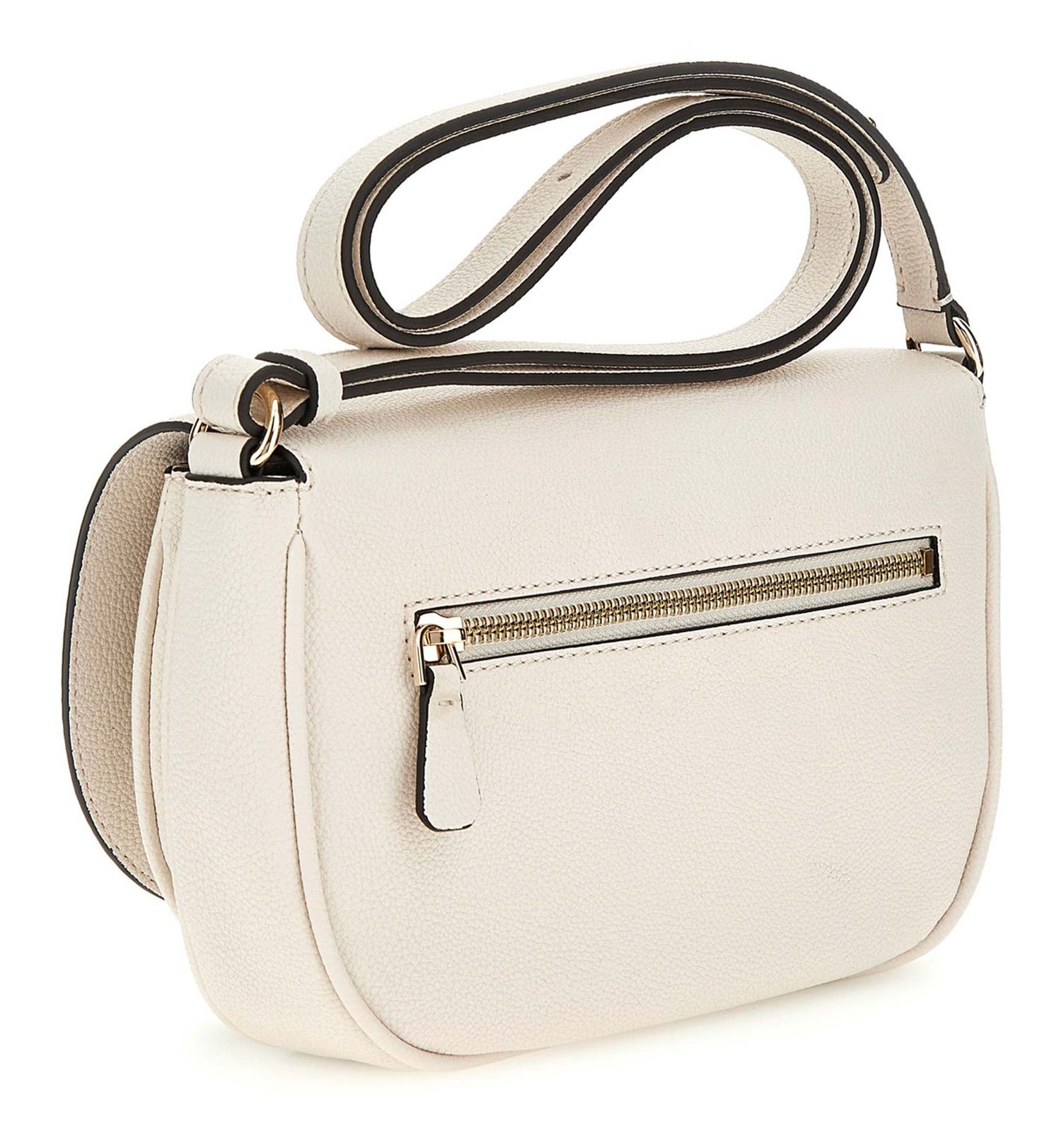 GUESS Calebra Convertible Xbody Flap Bag Creme White GUESS Calebra Convertible Xbody Flap Bag Creme White