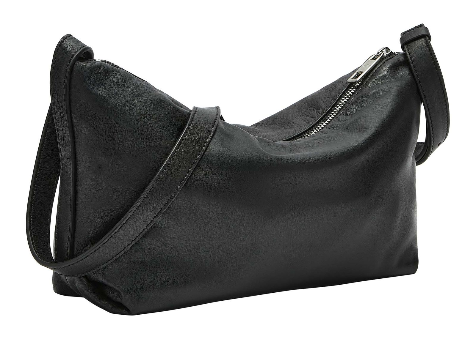 LIEBESKIND BERLIN Sheep Natural Elvira Crossbody M Black LIEBESKIND BERLIN Sheep Natural Elvira Crossbody M Black
