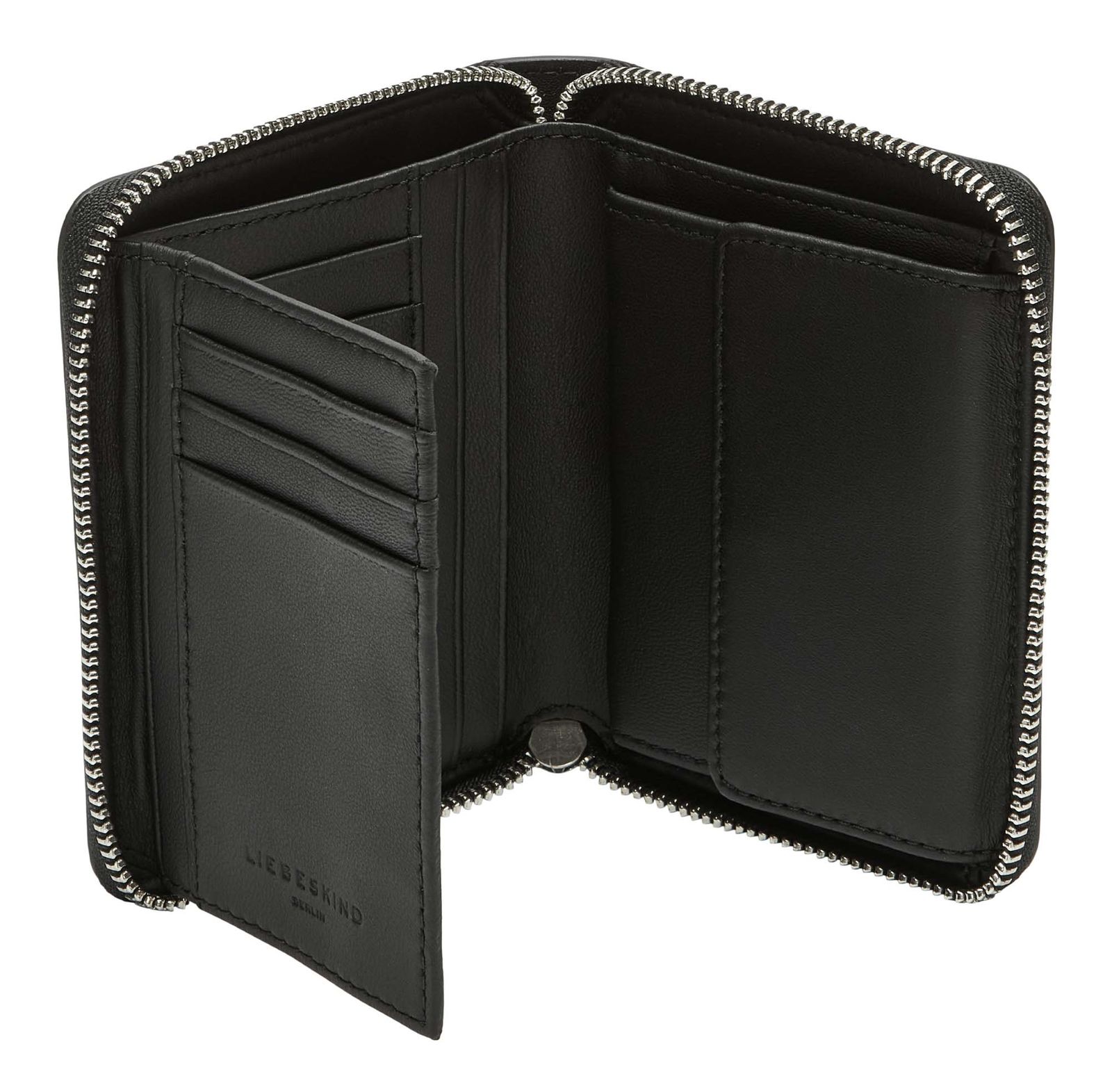 LIEBESKIND BERLIN Soft Nappa Conny Wallet M Black LIEBESKIND BERLIN Soft Nappa Conny Wallet M Black
