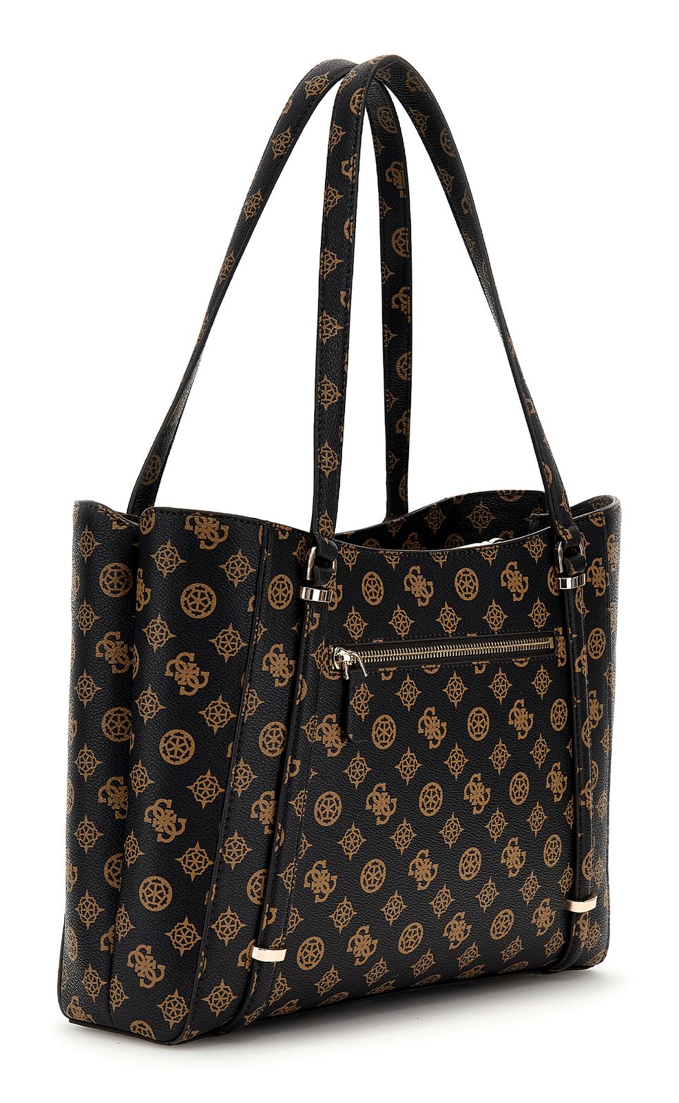 GUESS Daryna II Elite Tote Mocha Logo GUESS Daryna II Elite Tote Mocha Logo
