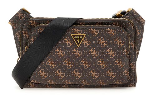 GUESS Milano Flat Bumbag Brown / Ochre