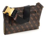 GUESS Milano Flat Bumbag Brown / Ochre