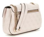 GUESS Katya Convertible Xbody Flap Bag Rose Water Logo GUESS Katya Convertible Xbody Flap Bag Rose Water Logo