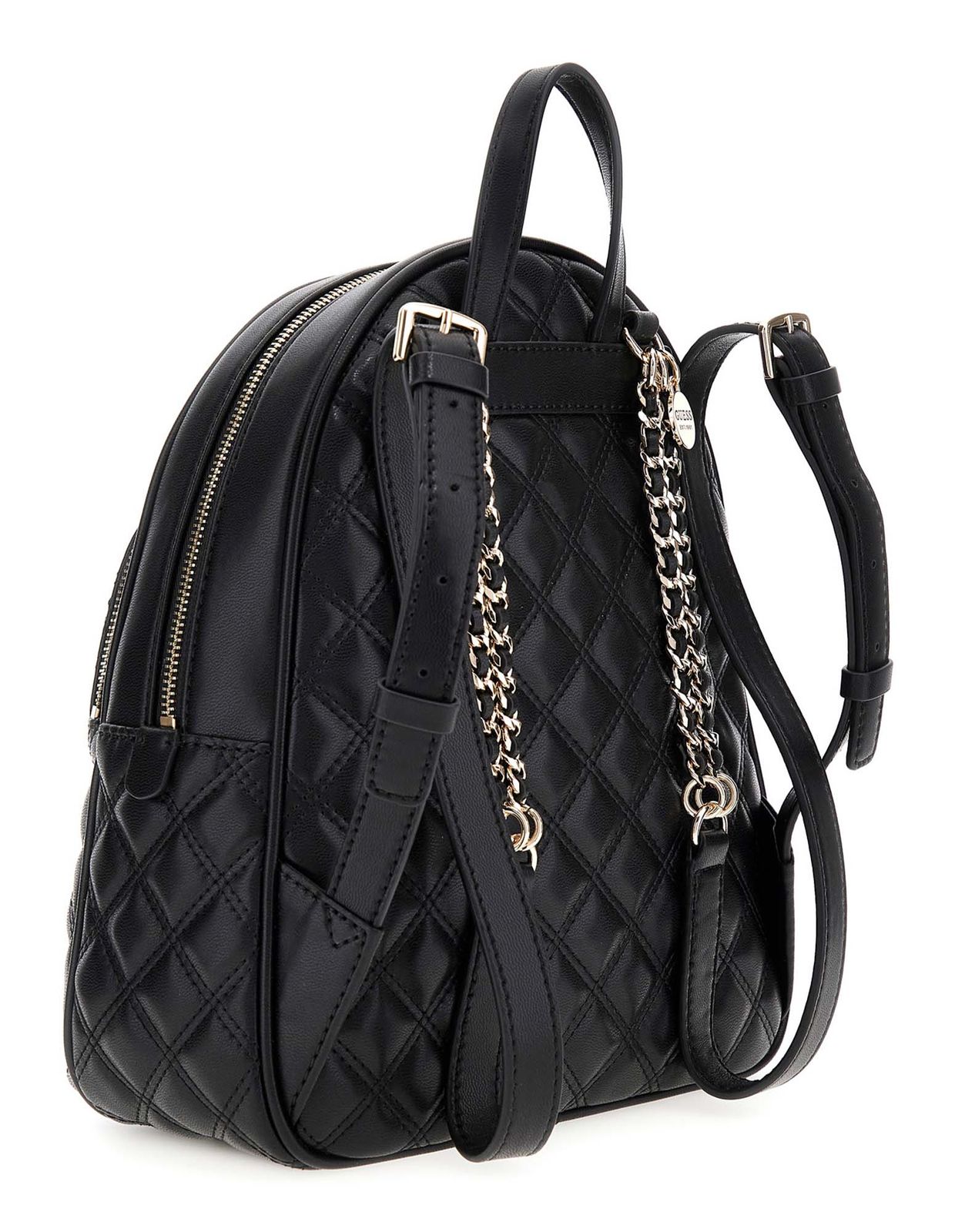 GUESS Giully II Dome Backpack Black GUESS Giully II Dome Backpack Black