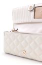 GUESS Giully II Xbody Flap Organizer Cream White