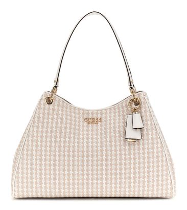 GUESS Mirema Girlfriend Carryall White Multi
