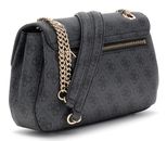 GUESS Katya Convertible Xbody Flap Bag Coal Logo