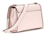 GUESS Phoebe Convertible Xbody Flap Bag Rose Water Logo