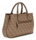 GUESS Katya Girlfriend Satchel Latte Logo GUESS Katya Girlfriend Satchel Latte Logo