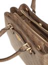 GUESS Katya Girlfriend Satchel Latte Logo GUESS Katya Girlfriend Satchel Latte Logo