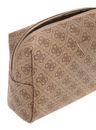 GUESS Zamira Large Top Zip Latte Logo GUESS Zamira Large Top Zip Latte Logo