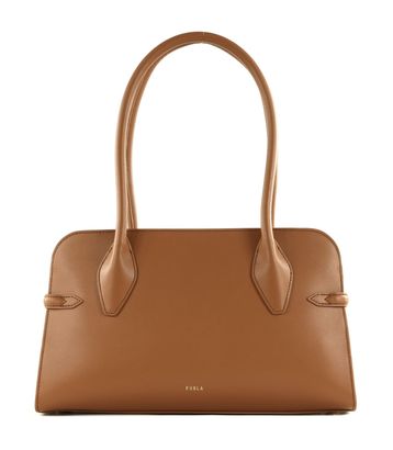 FURLA HOBO SHOULDER BAG トートバッグ ブラウン(COGNAC h) FURLA HOBO SHOULDER BAG トートバッグ ブラウン(COGNAC h