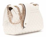 GUESS Everlee Convertible Xbody Flap Bag Creme White GUESS Everlee Convertible Xbody Flap Bag Creme White