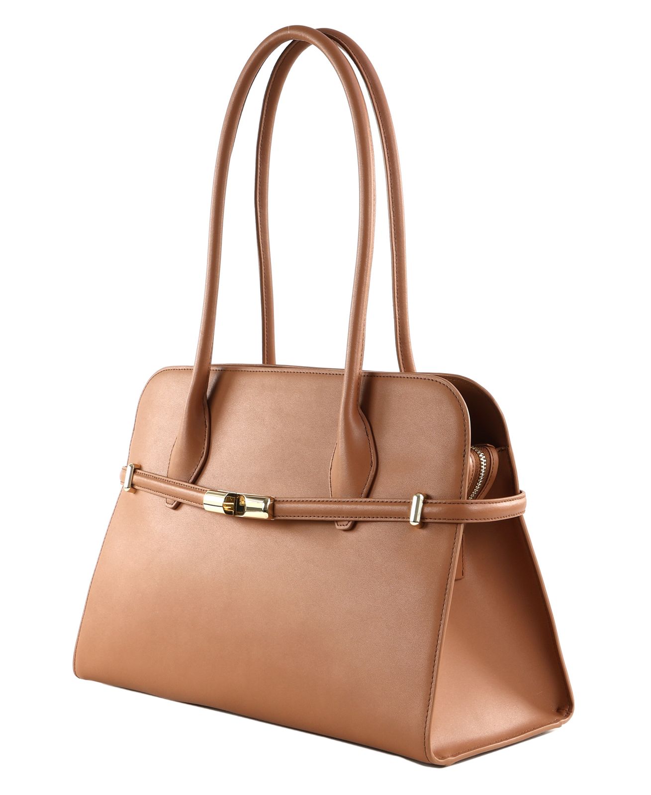 FURLA Goccia Dome Shoulder Bag L Brandy FURLA Goccia Dome Shoulder Bag L Brandy