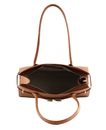 FURLA Goccia Dome Shoulder Bag L Brandy