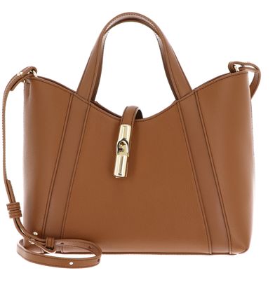 FURLA Goccia Tote Bag S Brandy