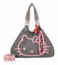 Fritzi aus Preußen Izzy Hello Kitty Head Flocked Canvas M Plumy Cat