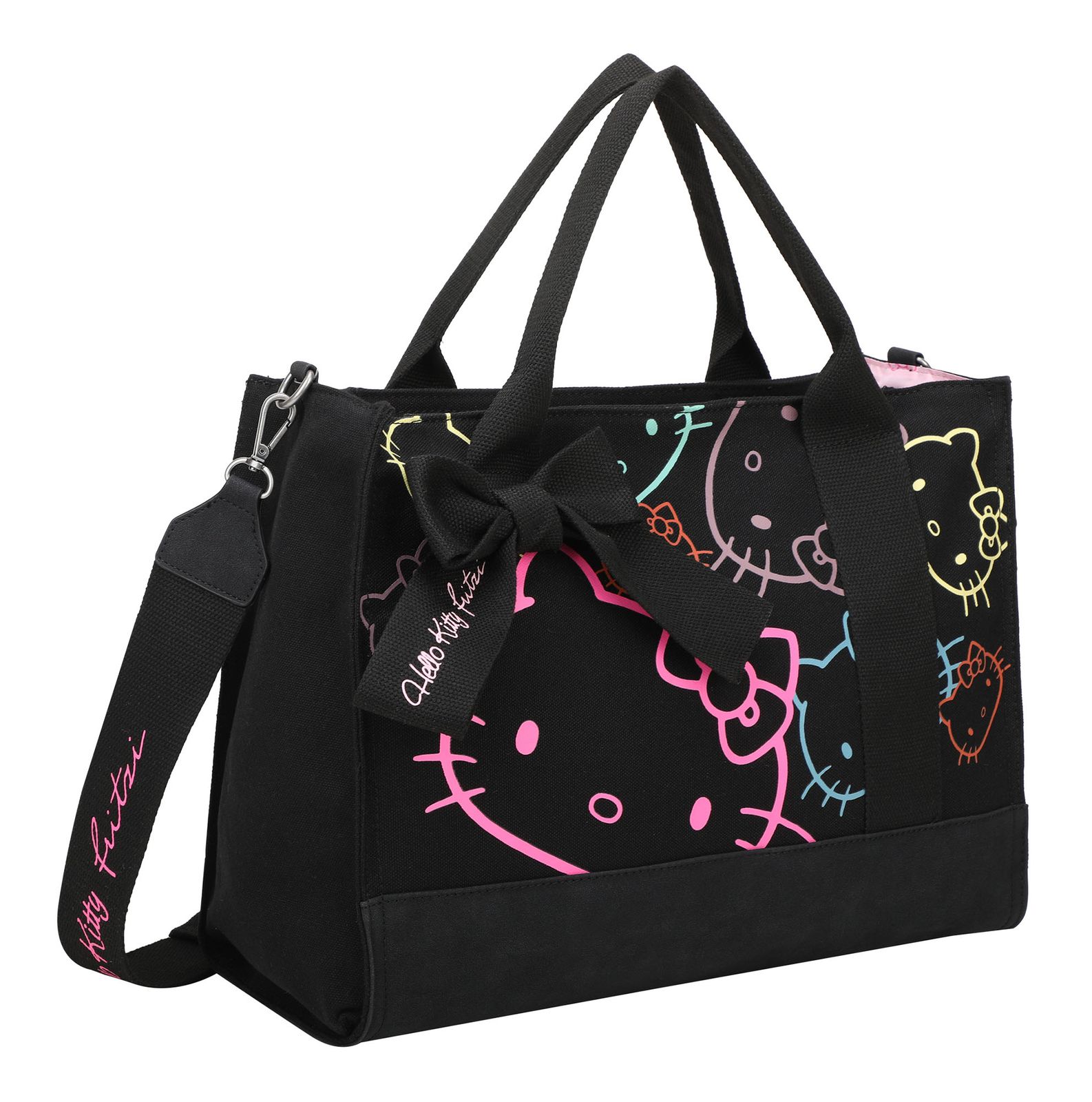 Fritzi aus Preußen Canvas Hello Kitty Tote Bag Limited Outline Black Cat Fritzi aus Preußen Canvas Hello Kitty Tote Bag Limited Outline Black Cat