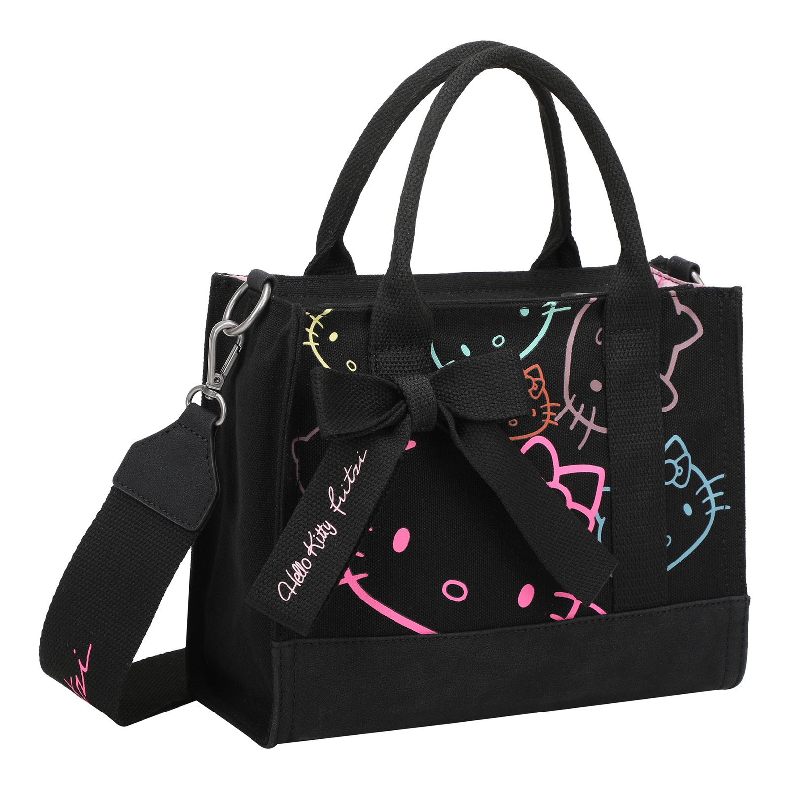 Fritzi aus Preußen Izzy09 Canvas Hello Kitty Shopper Black Cat Fritzi aus Preußen Izzy09 Canvas Hello Kitty Shopper Black Cat