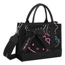 Fritzi aus Preußen Izzy09 Canvas Hello Kitty Shopper Black Cat