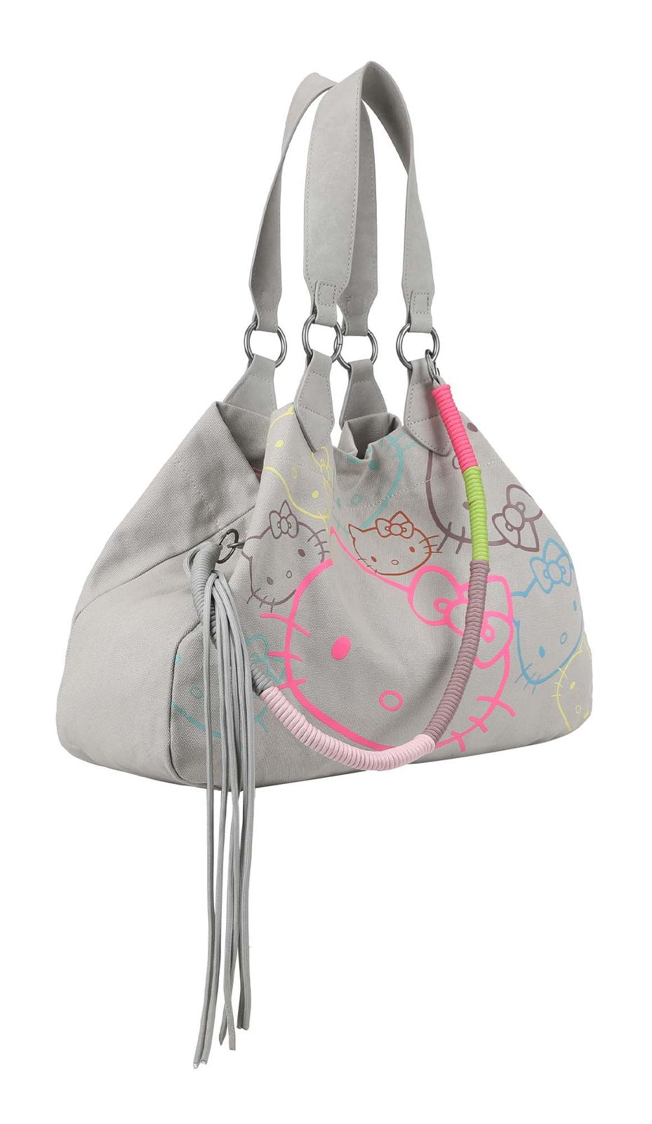 Fritzi aus Preußen Izzy Hello Kitty Canvas Tote Pale Cat Fritzi aus Preußen Izzy Hello Kitty Canvas Tote Pale Cat