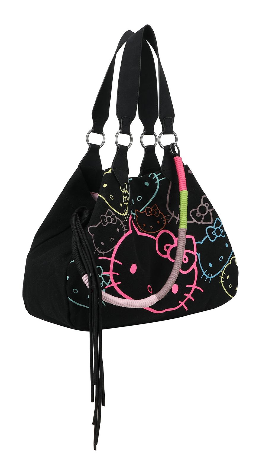Fritzi aus Preußen Izzy Hello Kitty Canvas Tote Black Cat Fritzi aus Preußen Izzy Hello Kitty Canvas Tote Black Cat