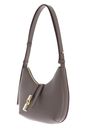 FURLA Goccia Shoulder Bag S Stucco Gray + Mauve FURLA Goccia Shoulder Bag S Stucco Gray + Mauve