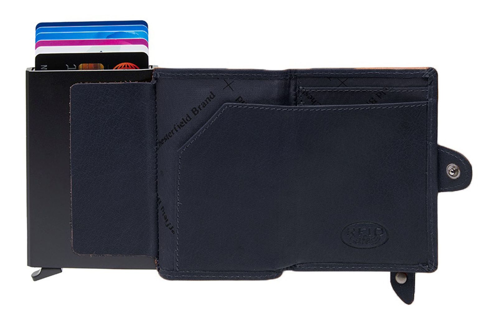The Chesterfield Brand Baldwin Cardholder Navy The Chesterfield Brand Baldwin Cardholder Navy