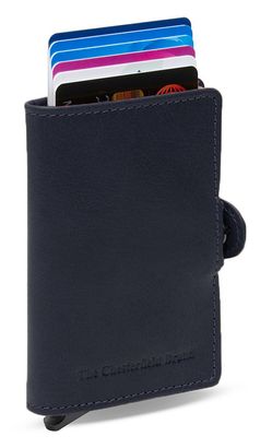The Chesterfield Brand Baldwin Cardholder Navy