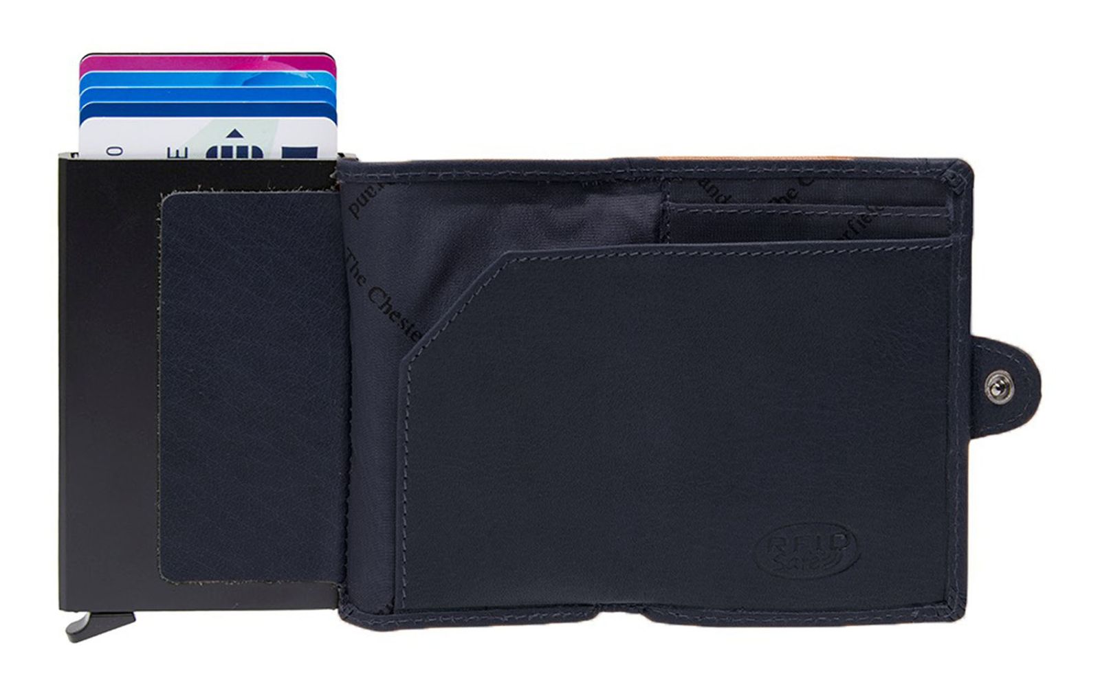 The Chesterfield Brand Albury Cardholder Navy The Chesterfield Brand Albury Cardholder Navy