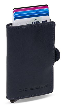 The Chesterfield Brand Albury Cardholder Navy