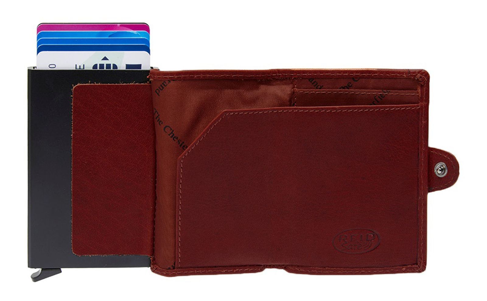 The Chesterfield Brand Albury Cardholder Red The Chesterfield Brand Albury Cardholder Red
