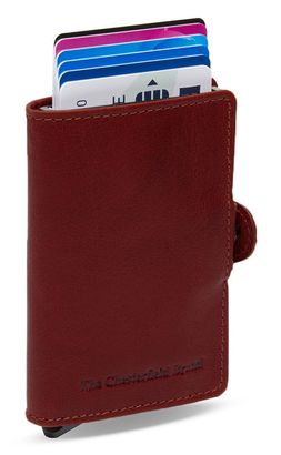 The Chesterfield Brand Albury Cardholder Red