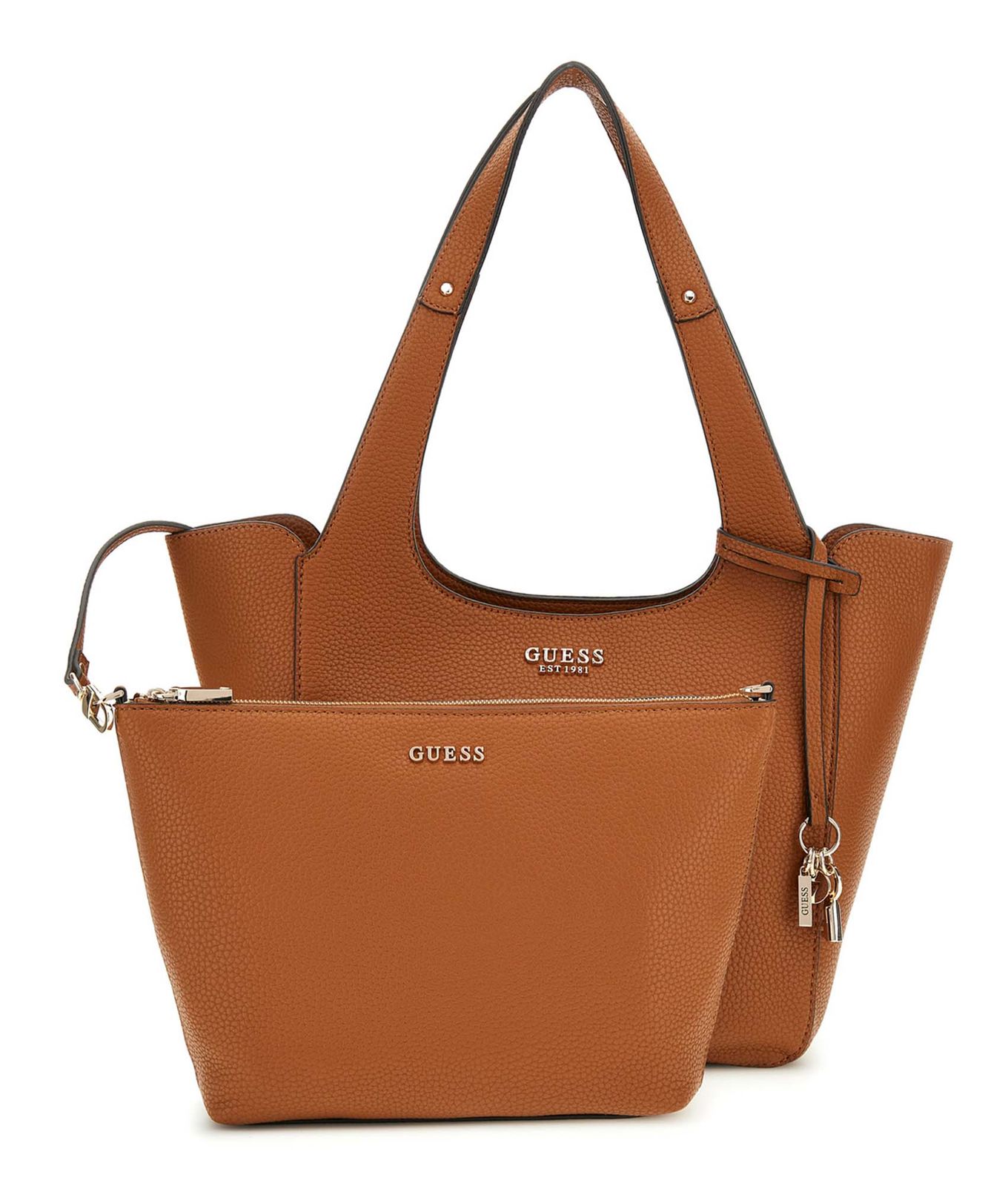 GUESS Calista 2 in 1 Tote Caramel GUESS Calista 2 in 1 Tote Caramel