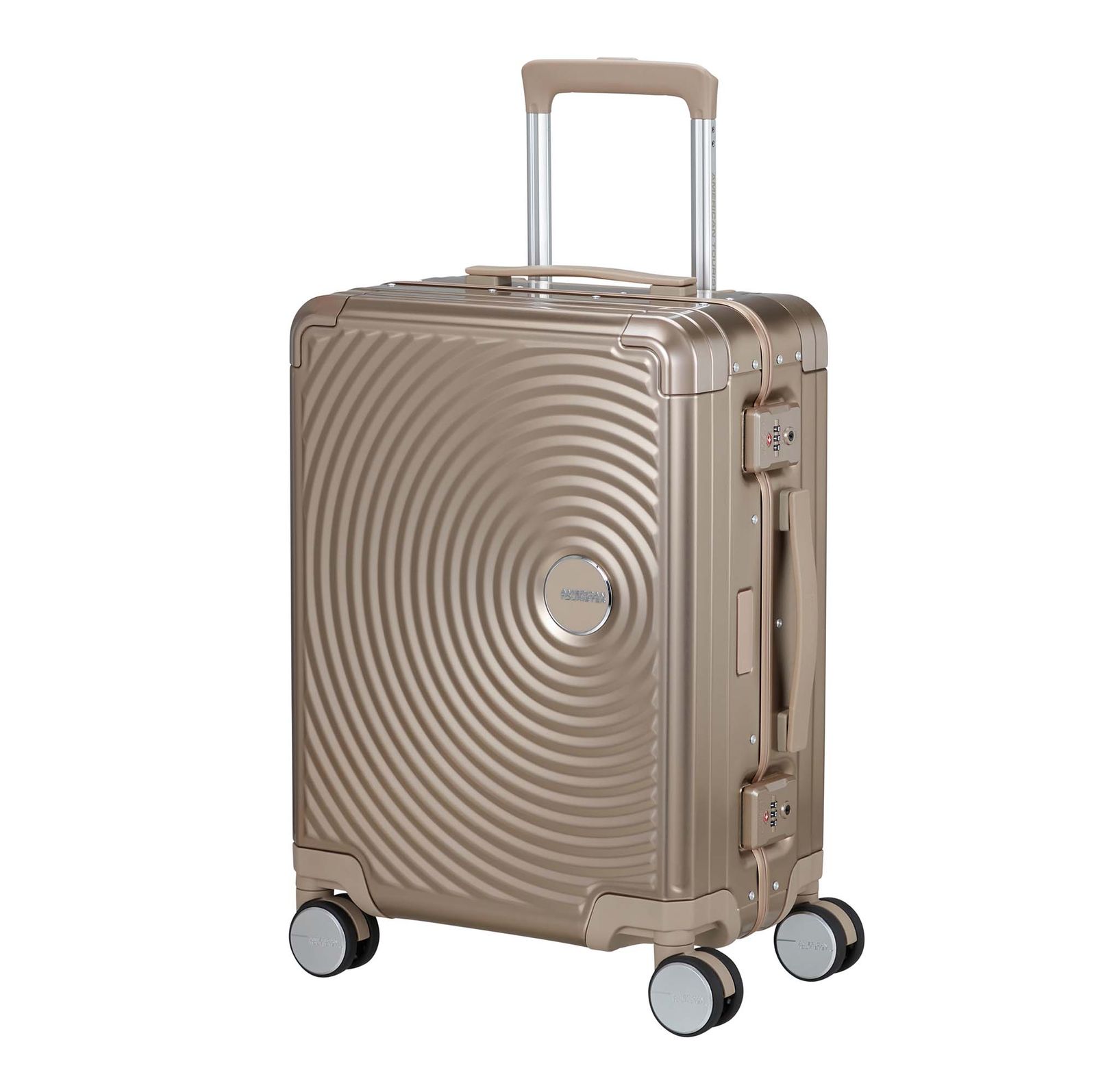 American Tourister Soundbox Alu Spinner 55 / 20 TSA Trolley S Bronze American Tourister Soundbox Alu Spinner 55 / 20 TSA Trolley S Bronze