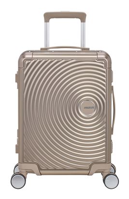 American Tourister Soundbox Alu Spinner 55 / 20 TSA Trolley S Bronze
