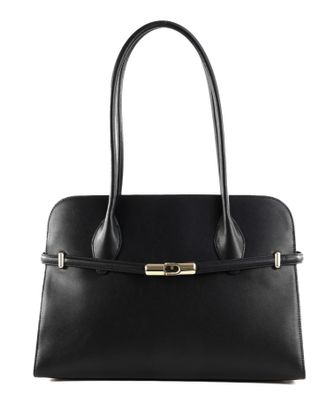 FURLA Goccia Dome Shoulder Bag L Nero