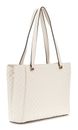 GUESS Everlee Noel Tote Bag Creme White