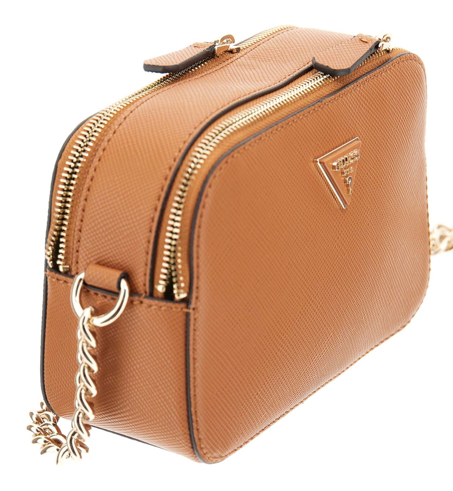 GUESS Noelle II Crossbody Camera Bag Light Cognac GUESS Noelle II Crossbody Camera Bag Light Cognac